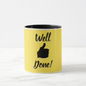 Goed uitgevoerde mok (Midden)