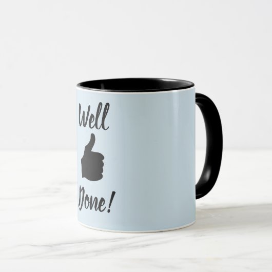 Goed uitgevoerde mok (Voorkant rechts)