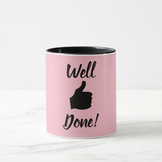 Goed uitgevoerde mok (Midden)