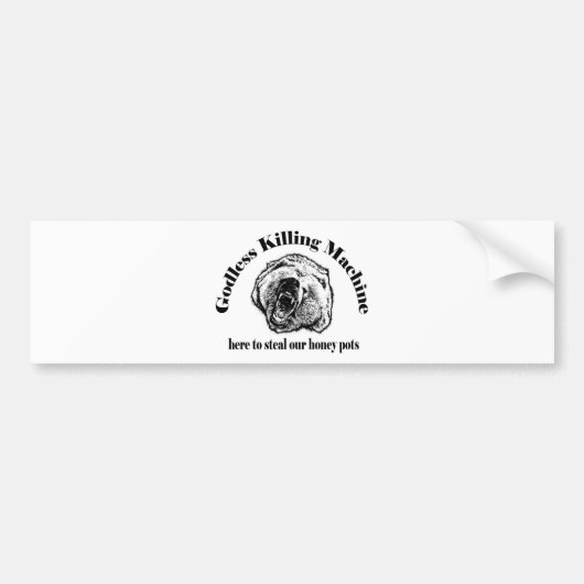 GOED UITGEWISSELDE MACHINE BUMPERSTICKER (Voorkant)