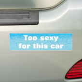 Goed uitziend bumpersticker (Op auto)