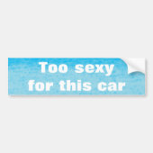 Goed uitziend bumpersticker (Voorkant)