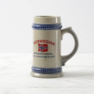 Goed uitziend Noors Bierpul