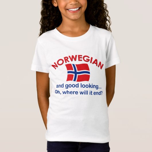 Goed uitziend Noors T-shirt (Voorkant)
