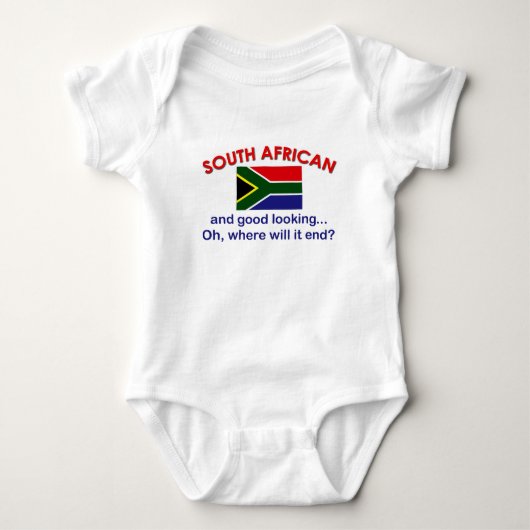Goed uitziend Zuid-Afrika Romper (Voorkant)