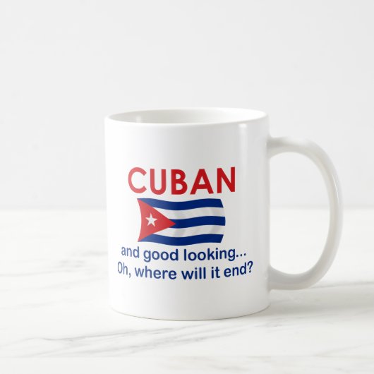 Goed uitziende Cubaan Koffiemok (Rechts)
