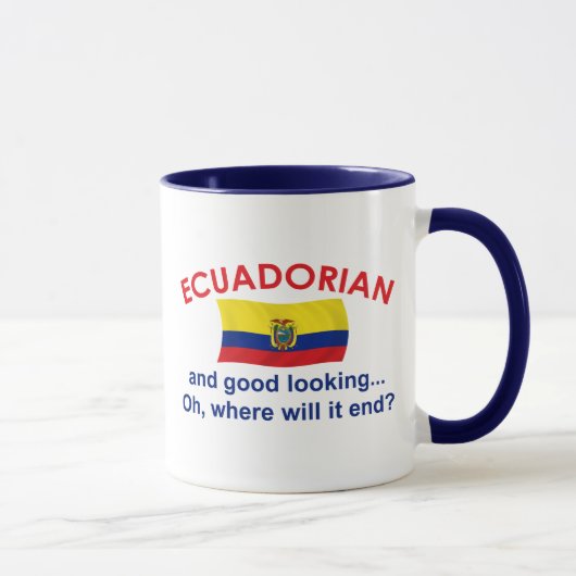 Goed uitziende Ecuadoraan Mok (Rechts)