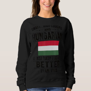 Goed uitziende Hongaarse vlag Hongarije Hongaarse Trui