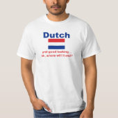 Goed uitziende Nederlands T-shirt (Voorkant)