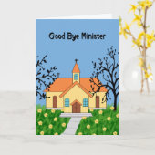 Goed van minister met Gele Kerk Kaart (Gele Bloem)