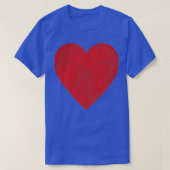 Goed versleten hart t-shirt (Design voorkant)