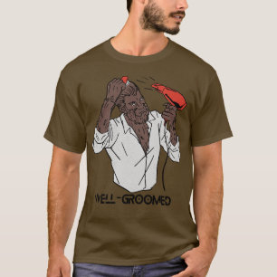 Goed verzorgde weerwolven klaar om het te mengen t-shirt