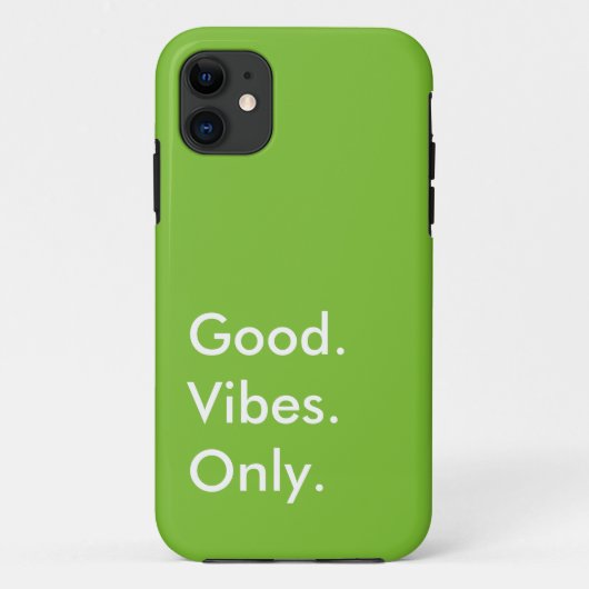 Goed. Vibes. Alleen. ( kleuren en tekst) Case-Mate iPhone Case (Achterkant)