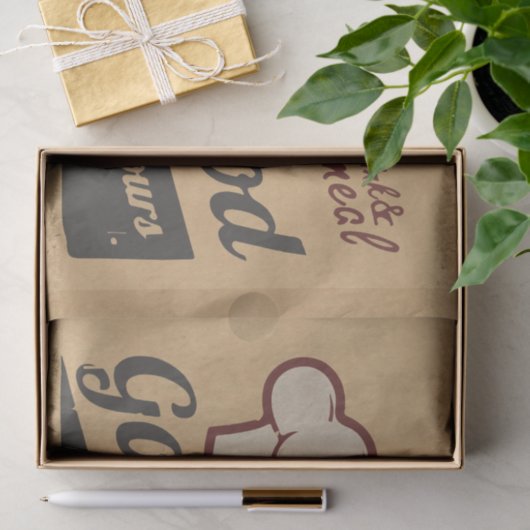 Goed voedsel tissuepapier (Geschenk)