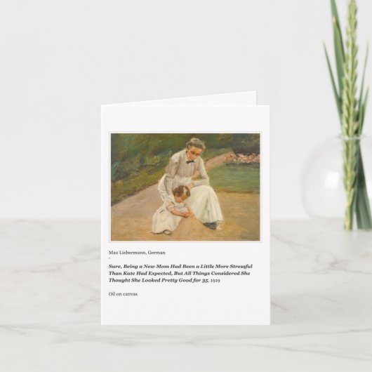  GOED VOOR 35 MOEDERDAG KAART (Voorkant)