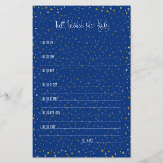 Goed voor Baby kleine sterren Baby shower (Voorkant)