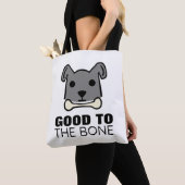 Goed voor de botte, hond tote bag (Dichtbij)