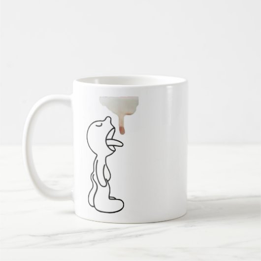 Goed voor de laatste druppel Coffee Cup Koffiemok (Links)