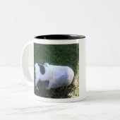 Goed voor de laatste druppel! tweekleurige koffiemok (Voorkant links)