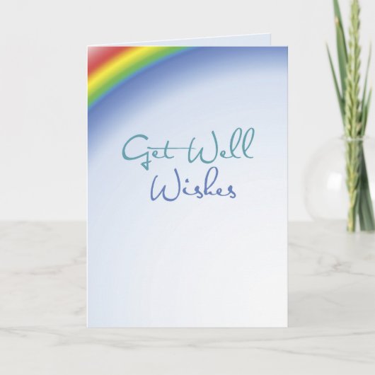Goed voor de regenboog kaart (Voorkant)