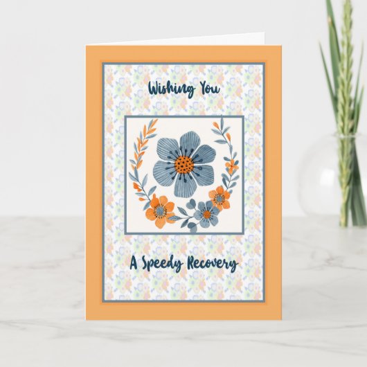 Goed voor iemand die heel ziek voelt kaart (Voorkant)