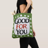 Goed voor je Canvas tas (Dichtbij)
