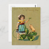 Goed voor je op St. Patrick's Day Briefkaart (Voorkant / Achterkant)