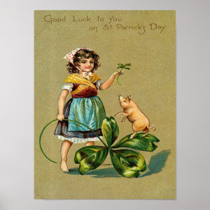 Goed voor je op St. Patrick's Day Poster