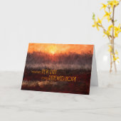 Goed voor kanker Patiënten met vernieuwde Hope Sun Kaart (Gele Bloem)