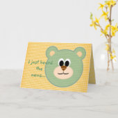 Goed voor kinderen kaart (Gele Bloem)