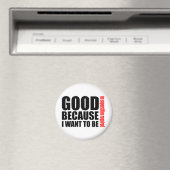 Goed, want ik wil het zijn, geen bijgeloof nodig magneet (Insitu (Vaatwasser))