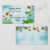 Goed water Pond Set Visitekaartje (Voorkant / Achterkant)