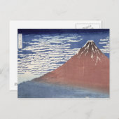 Goed weer met zuid-wind briefkaart (Voorkant / Achterkant)