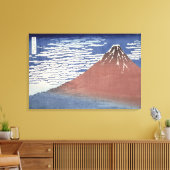 Goed weer met zuid-wind canvas afdruk (Insitu (Woonkamer))