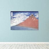 Goed weer met zuid-wind canvas afdruk (Insitu (Houten vloer))