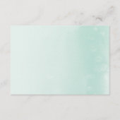 GOED WENSEN KAART :: ombre waterverf pastel mint (Voorkant)