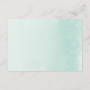 GOED WENSEN KAART :: ombre waterverf pastel mint