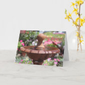 Goed Wenskaart Kaart (Gele Bloem)