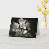 Goed Wenskaart Kaart (Gele Bloem)