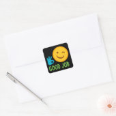 Goed werk goed gedaan gezicht sticker (Envelop)