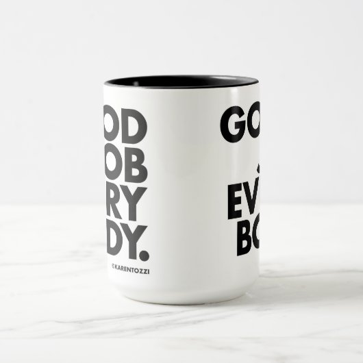 Goed werk iedereen. mok (Midden)