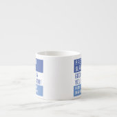 Goed werk in je nieuwe baan - espresso kop (Voorkant)