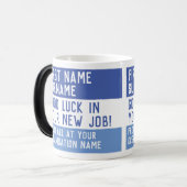 Goed werk in je nieuwe baan - magische mok (Voorkant links)