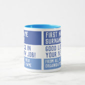 Goed werk in je nieuwe baan - mok (Midden)