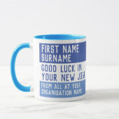 Goed werk in je nieuwe baan - mok (Links)