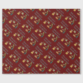 Goed werk in je nieuwe thuis cadeaupapier (Vlak)