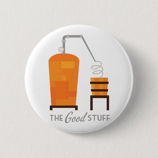 Goed werk ronde button 5,7 cm (Voorkant)