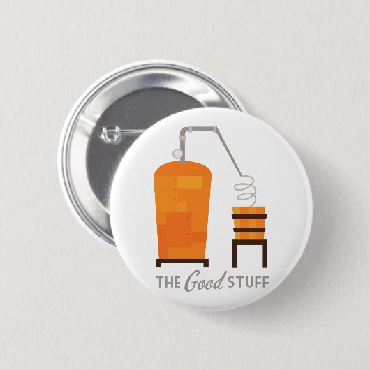 Goed werk ronde button 5,7 cm (Voorkant /achterkant)