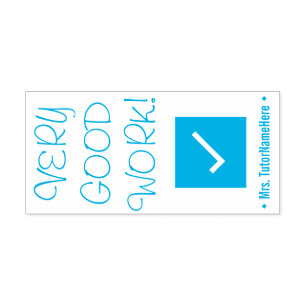 "GOED WERK!" Rubberstempel Zelfinktende Stempel