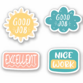 Goed werk sticker